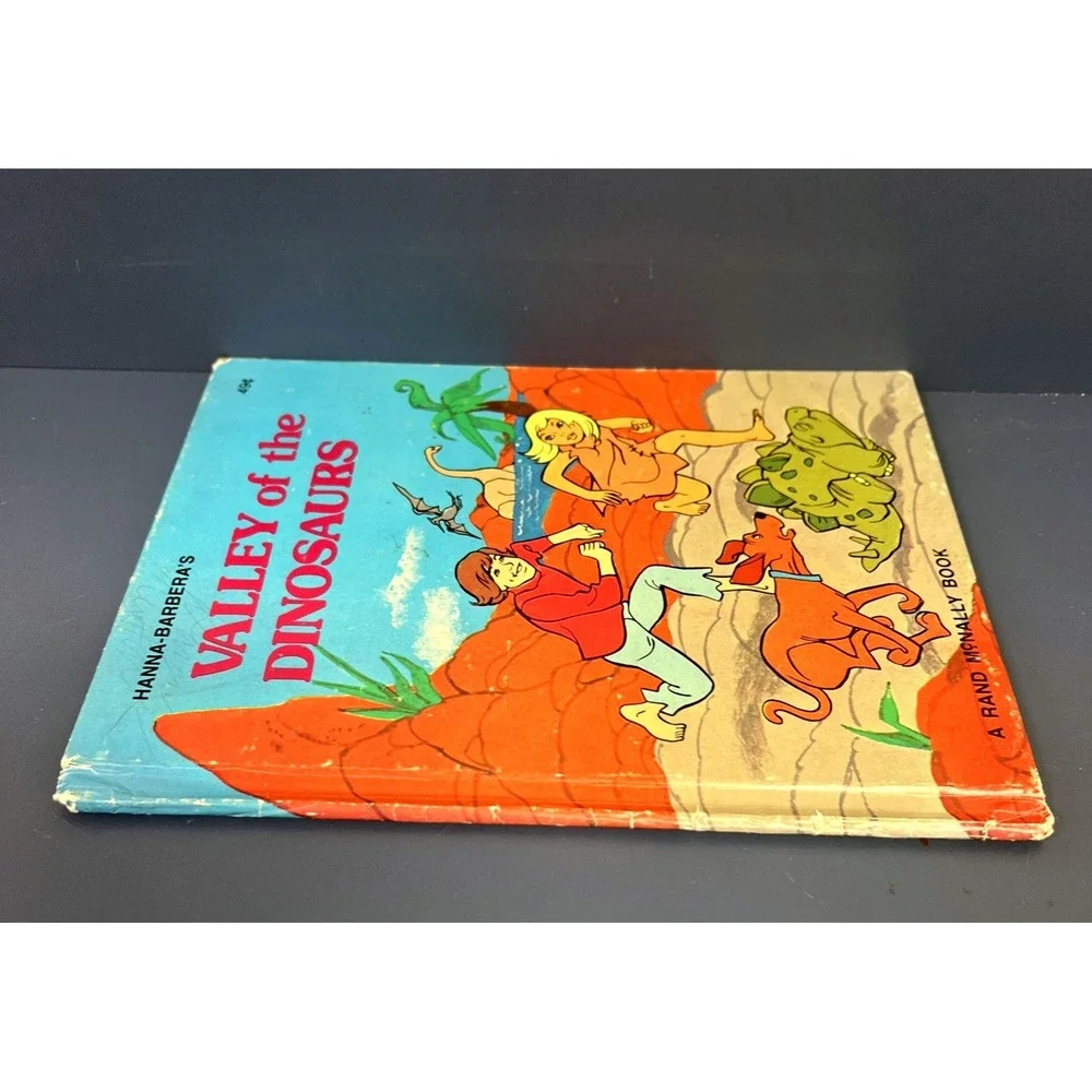 Vintage Children's Rand McNally Book‎ Hanna-Barbera's VALLEY OF THE DINOSAURS